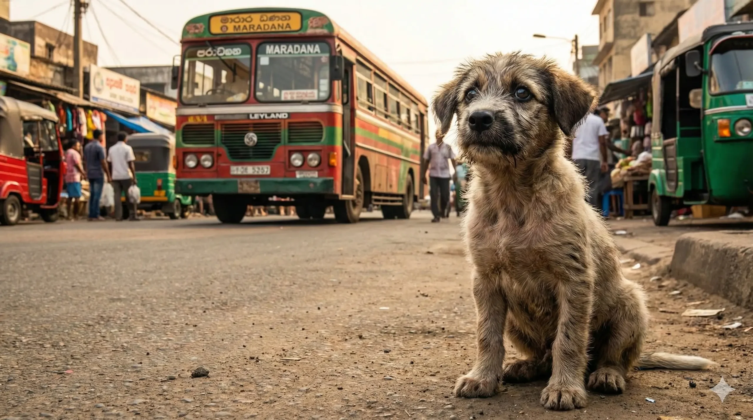 A Sri Lankan Paraya Dog in Montreal ( Part 1)