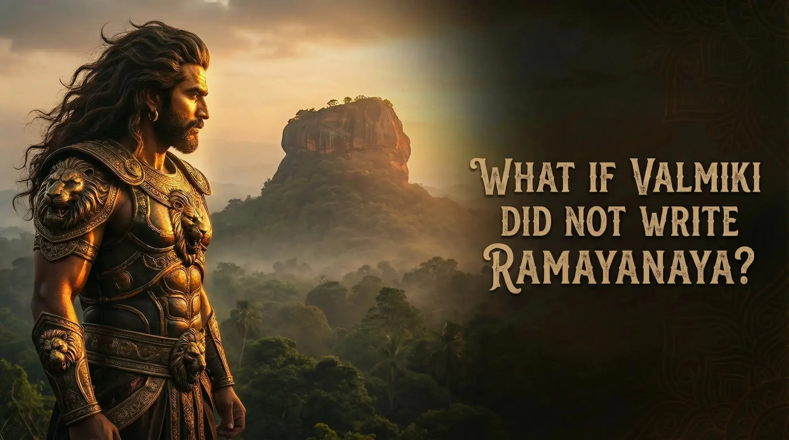 What if Valmiki Didn’t Write the Ramayana? -Reclaiming the Lion’s History.