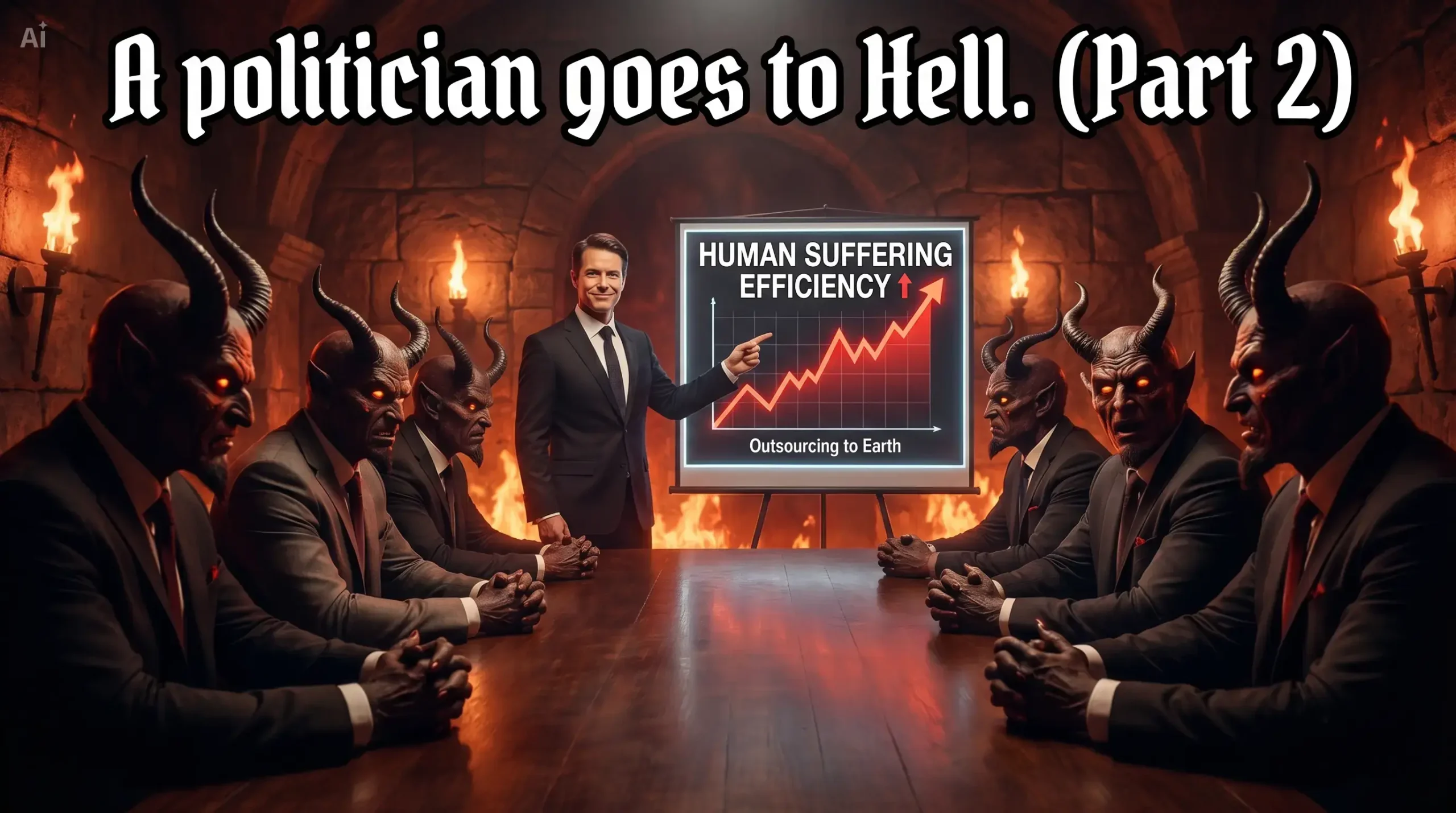 A politician goes to Hell. (Part 2)